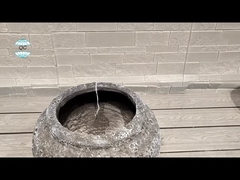 Hochwertige Blumenkrüge für den Garten im Freien, Großhandel Zement Betonpflanzer Kleine Große Größen E