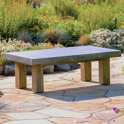 kaufen Beton-Patio-Möbel für den Außenbereich Großhaus Beton-GRC-Tischsitzgestellte online manufacture