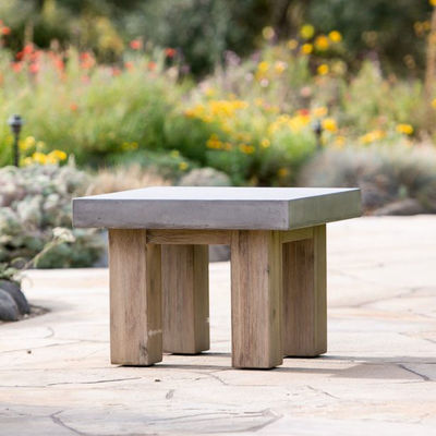 kaufen Direkt aus der Fabrik Moderne Beton-Tischmöbel für Terrasse Beton-Tischdekoration online manufacture