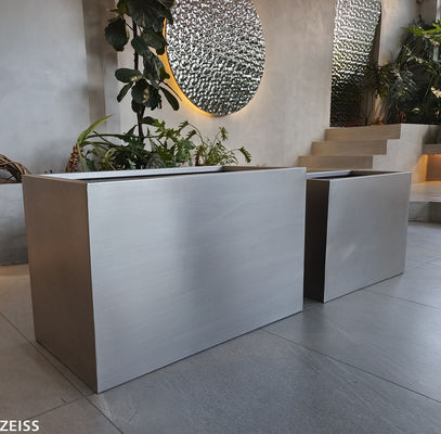 kaufen Geometrische Metallpflanzereien Rostfest mit Drainage online manufacture