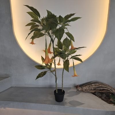 kaufen Insektenbeständige lebensfähige künstliche Pflanzen künstliche Datura-Baum für die Wohnkultur online manufacture