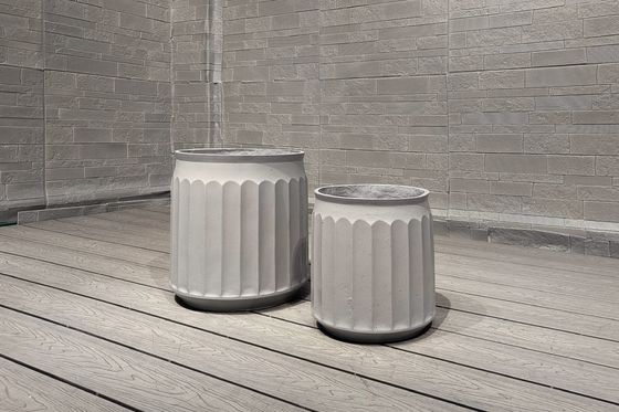 kaufen Moderne langlebige Fiber-Ton-Pflanzer mit Garantie von 5-6 Jahren online manufacture