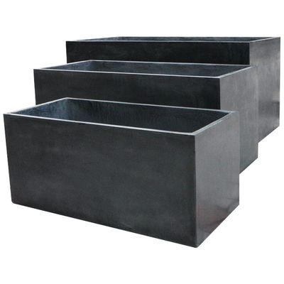 kaufen Blumen / Grüne Pflanze Fiberklei Planter im modernen Stil Wetterbeständig online manufacture