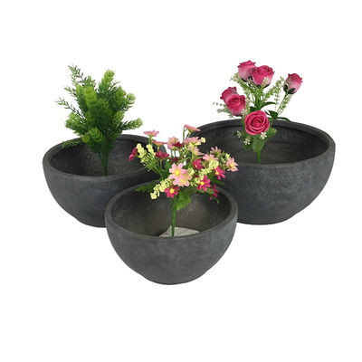 kaufen Charakterentwurf Fiberkleierpflanzer Frostfeste Blumenpflanzer Topf für die Außendekoration online manufacture