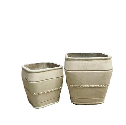 kaufen Erneuerung des Außenraums GRC Blumenpflanzern im antiken Stil L38*W38*H38CM online manufacture