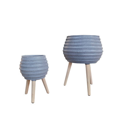 kaufen 7-8 Jahre Lebensdauer Fiber Clay Indoor Planter Custom Design und moderner Stil online manufacture