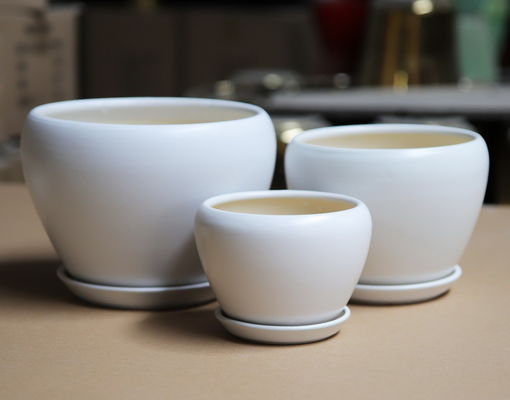 kaufen Elegante, runde Keramik-Töpfe für Ihr Zuhause oder Geschäft in verschiedenen Größen online manufacture