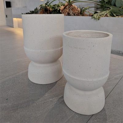 kaufen Moderner Stil Fiberzement Topf Frostbeständig Witterungsbeständig Für Außendekoration online manufacture
