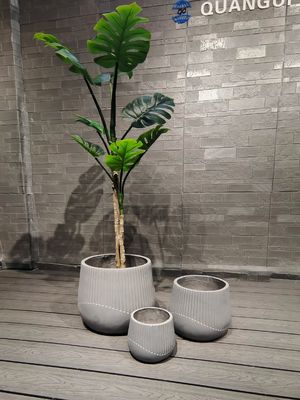 kaufen Innenhoteller Gartenhaus Verstärkter Tonpflanzer Faser Ton für modernes Design online manufacture