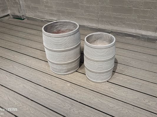 kaufen Wasserdichte und feuerdichte Glasfaserplanter rund online manufacture