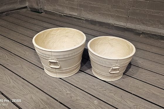 kaufen Frostbeständige, verstärkte Tonpflanzerei Handgeschnitzt und langlebig für B2B-Einkäufe online manufacture