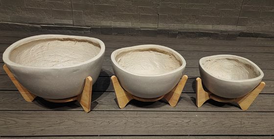kaufen 7-8 Jahre Lebensdauer Moderner Verstärkter Tonpflanzer Perfekt für Innen- und zeitgenössisches Design online manufacture