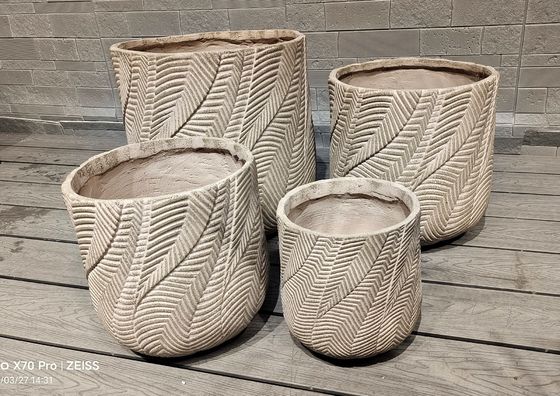 kaufen Speziell angefertigte Fiberklei-Pflanzer für Kohlenöfen und Campingbrenner online manufacture