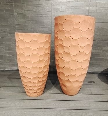 kaufen Rundes Glasfaserpflanzgerät im modernen Stil 7-8 Jahre Innenraum Lebensdauer und Wetterbeständigkeit online manufacture