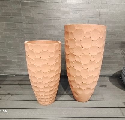 kaufen Verbesserte Drainage-Faser-Tonpflanzmaschine mit texturisierter Oberfläche und Drainage-Löchern online manufacture
