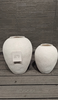 kaufen Drainage Holes in Round Fiber Cement Pot A Must-Have for Plant Lovers online manufacture