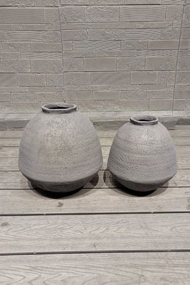 kaufen 5-6 Jahre Lebensdauer, verstärkter Ton-Pflanzkübel, langlebig und witterungsbeständig mit Faser-Ton-Material online manufacture