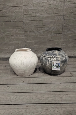 kaufen Round Reinforced Clay Planter Durable and Functional for Your Garden Needs online manufacture