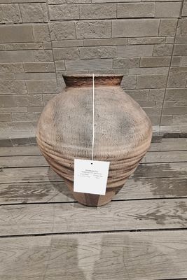 kaufen Stilvoller, moderner Fiberclay-Pflanzkübel mit frostbeständiger Eigenschaft und strukturierter Oberfläche online manufacture