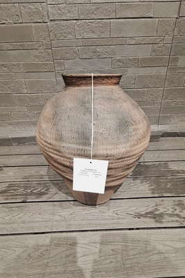 kaufen Stylish Modern Fiber Clay Planter with Frost Resistant Character and Textured Surface online manufacture