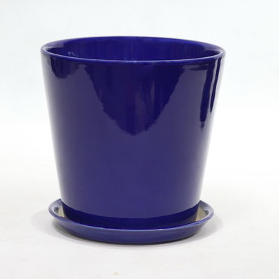 Leichtgewichtige, blaue Keramikpfannen mit Drainage