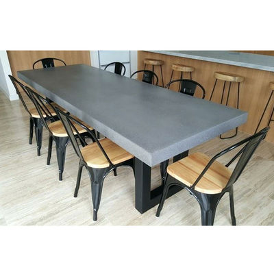 Zement Möbel Wohnzimmer Tisch Beton Möbel Seitentisch Modernes rundes Beton Kaffeetisch
