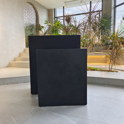 Handgeschnitzte Fiber Clay Planter für Innen-Außen Dekor
