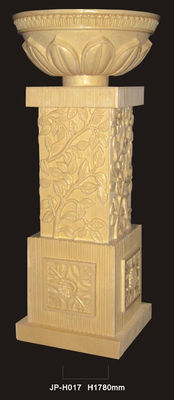 Wasserdichte und feuerdichte Sandstein-Gartenglütenbehälter mit elegantem Design