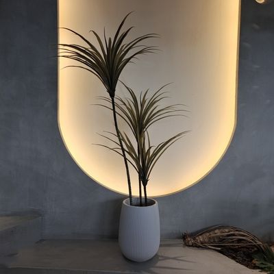 Künstliche Yucca Baum Fälschung Pflanze Insektenbeständig wasserdicht 160cm