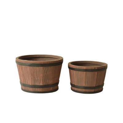 Innenhotel Garten Fiber Clay Planter mit handgeschnitzten Veredelung Custom Hand geschnitzt Hand geschnitzt Hand geschnitzt Hand geschnitzt