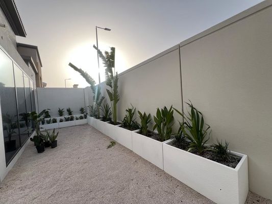 Pulverbeschichtete Fertigung aus Glasfaser Plantagen aus Glasfaser